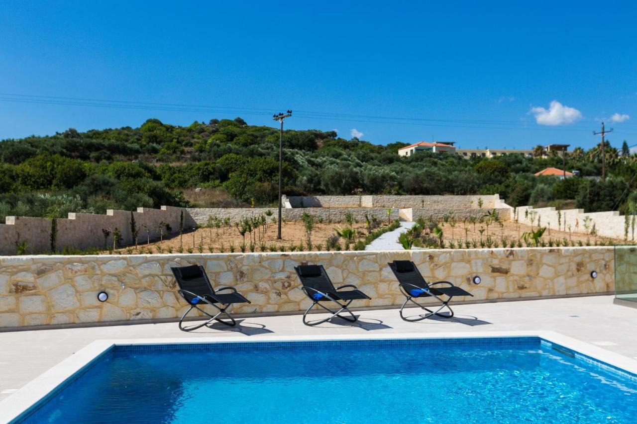 Eudora Luxury Stone Villa Almyrida  Exterior photo