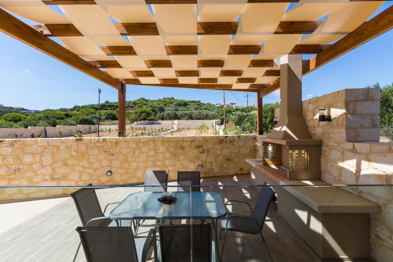Eudora Luxury Stone Villa Almyrida  Exterior photo