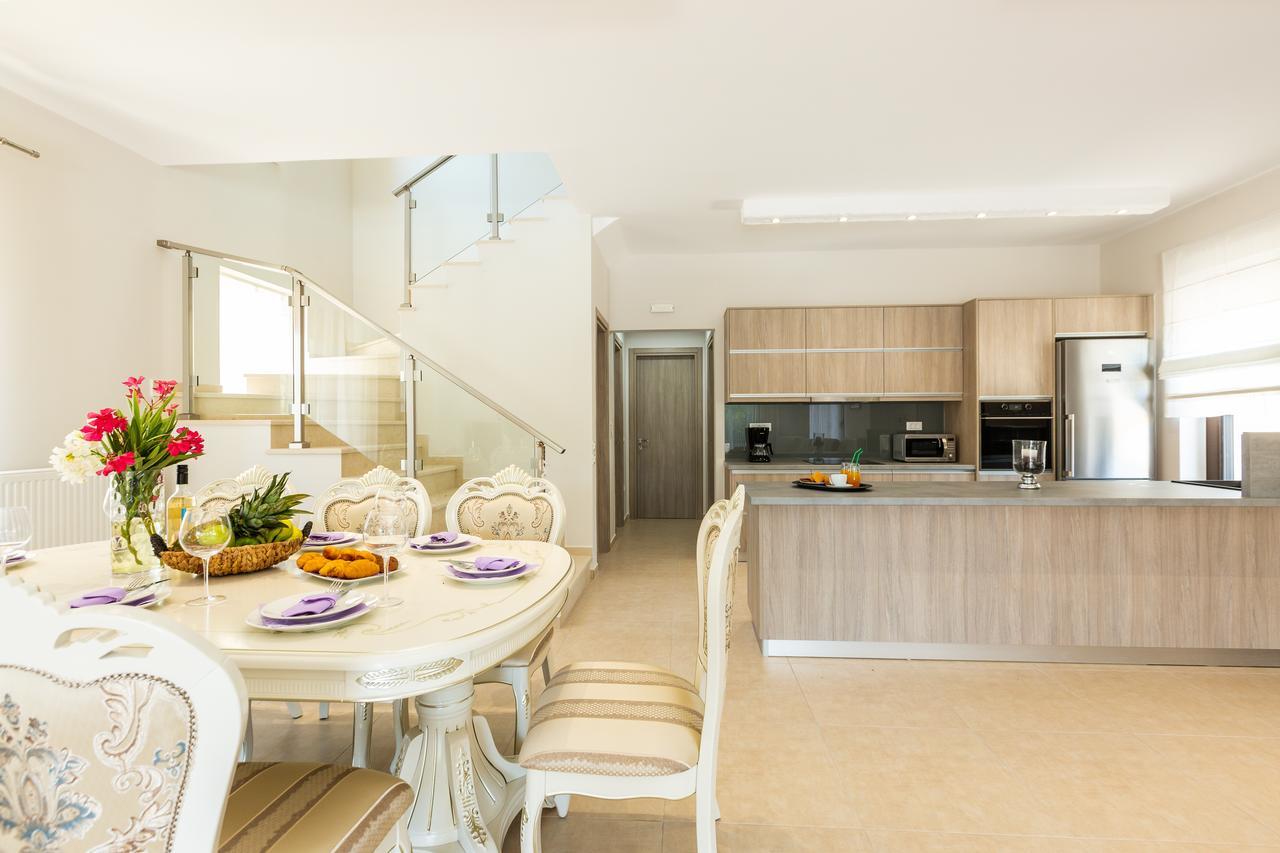 Eudora Luxury Stone Villa Almyrida  Exterior photo