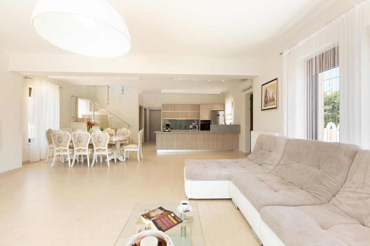 Eudora Luxury Stone Villa Almyrida  Exterior photo