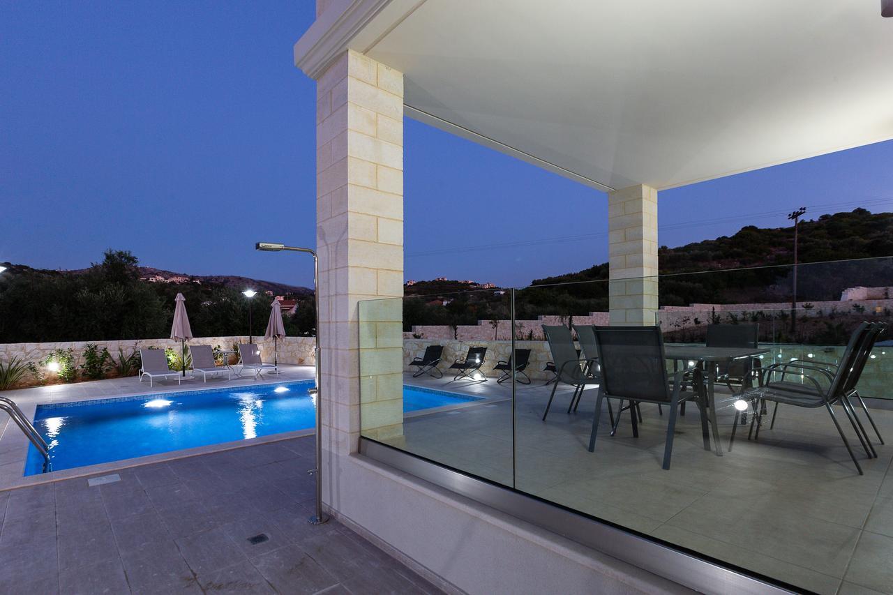 Eudora Luxury Stone Villa Almyrida  Exterior photo