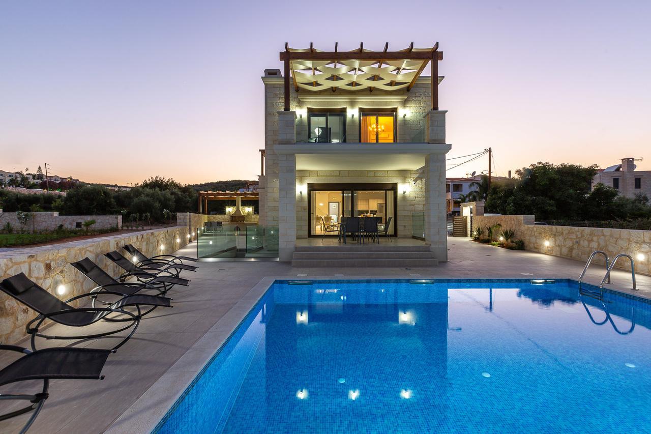Eudora Luxury Stone Villa Almyrida  Exterior photo